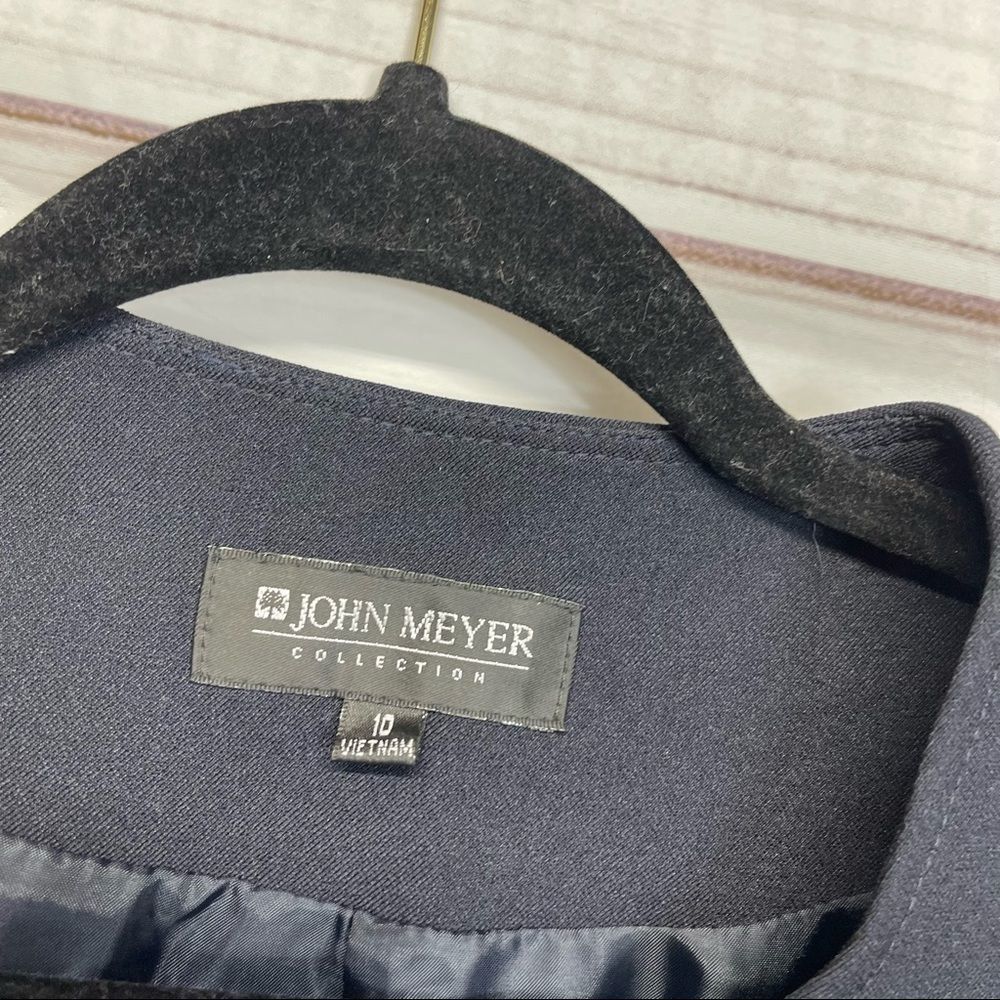 John Meyer Zip Up Twill Jacket - image 2